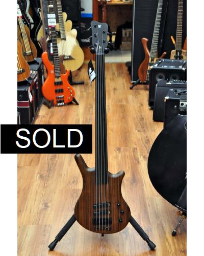 Warwick GPS Thumb Bass Bolt On 5 Fretless Satin Natural